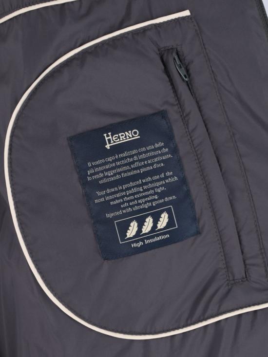 26FW 에르노 라 자카 패딩 라 자카 패딩 PI0016ULE 12456Z9480 Grey - HERNO