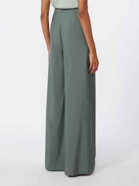 26SS 막스마라 지알로 와이드 팬츠 2611131042600MXMGIALLO003 Green - MAX MARA