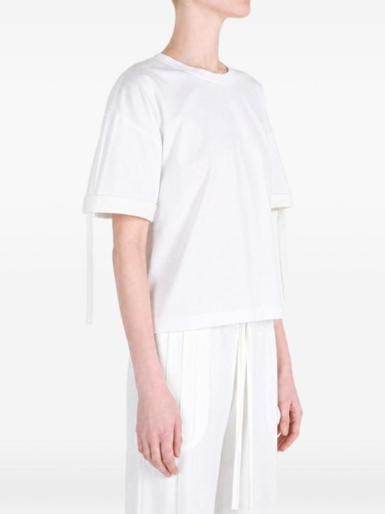 26FW 지방시 탑 BW70G931D8 100 White - GIVENCHY