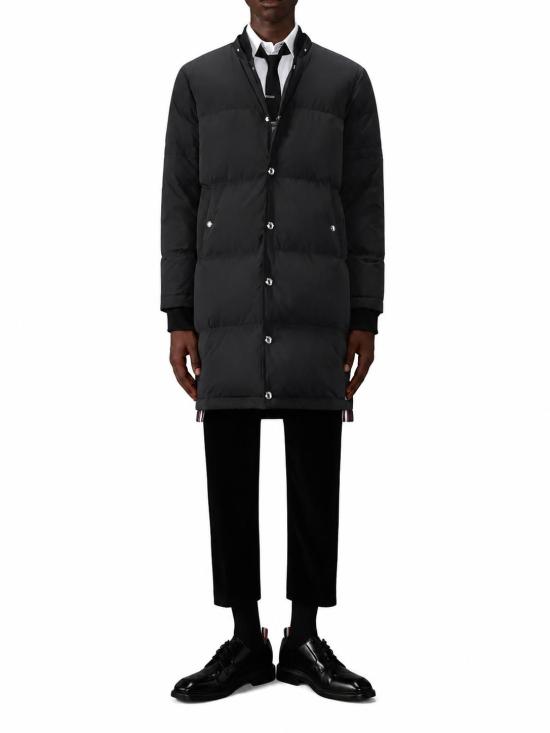 26FW 톰브라운 코트 MOD094YF1090 001 BLACK - THOM BROWNE