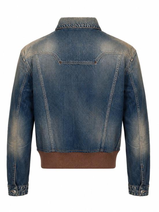 26FW 디스퀘어드2 데님 자켓 S74AM1730D30011 470 NAVY BLUE - DSQUARED2