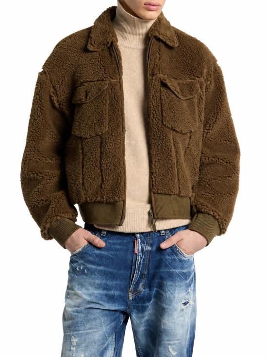 26FW 디스퀘어드2 자켓 S74AM1719S25602 136 NUT - DSQUARED2