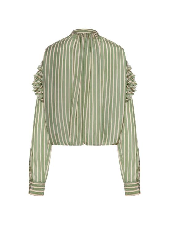 26SS 드리스 반 노튼 블라우스 010745 3274604 GREEN