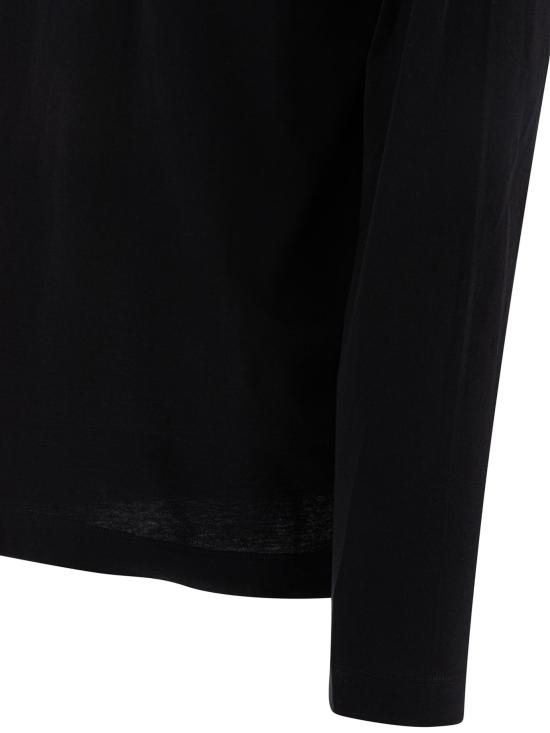 26FW 아미 스몰 하트 로고 롱슬리브 티셔츠 BFUTS235 724001 Black - AMI