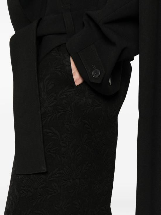 26SS 드리스 반 노튼 스트레이트 팬츠 010946 3265900 BLACK - DRIES VAN NOTEN