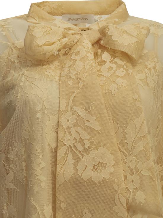 26FW 짐머만 블라우스/셔츠 5437TF261SAN Beige - ZIMMERMANN