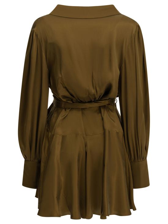 26FW 짐머만 원피스 8067DF26RKHA Brown - ZIMMERMANN
