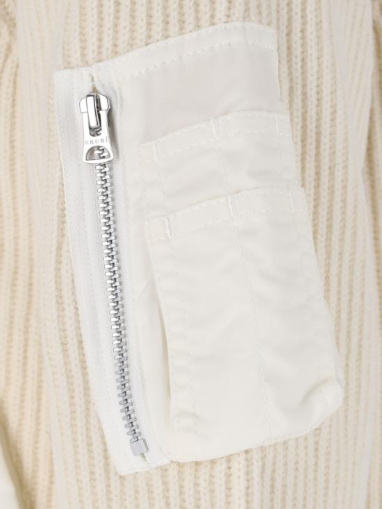 26FW 사카이 니트웨어 26 04128M151 White - SACAI