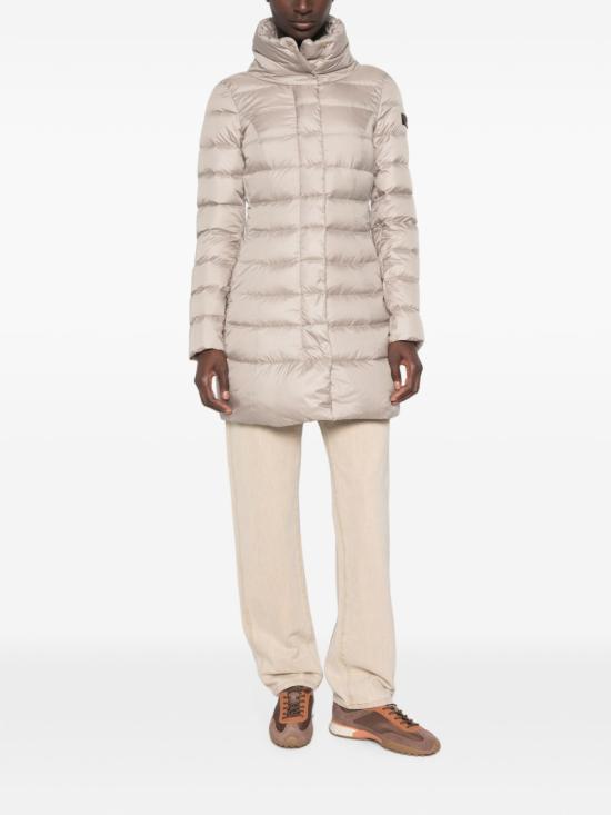 26FW 페트레이 솝착 MQN 03 하이칼라 슬림핏 롱 다운 재킷 PED545601181967 852 GREY - PEUTEREY