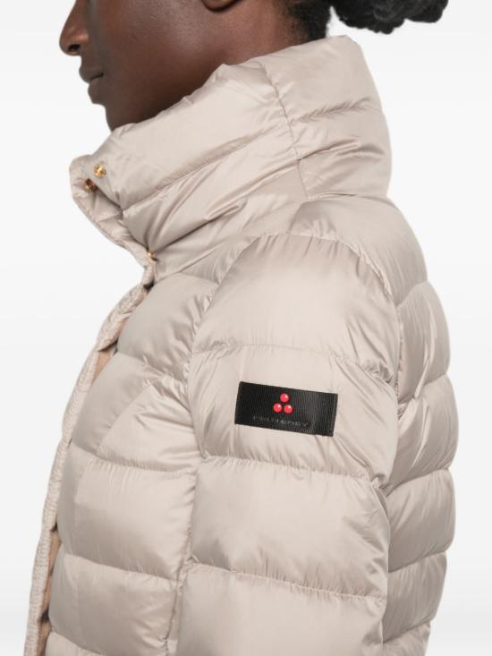 26FW 페트레이 솝착 MQN 03 하이칼라 슬림핏 롱 다운 재킷 PED545601181967 852 GREY - PEUTEREY
