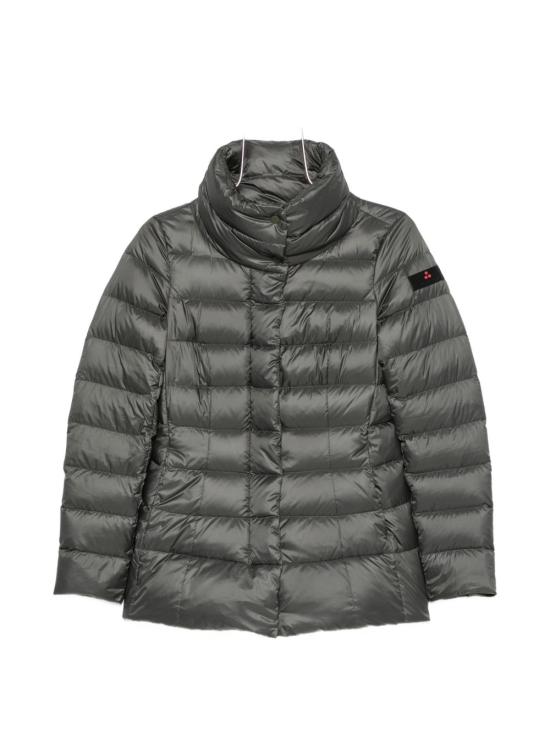 26FW 페트레이 플래그스태프 MQN 03 하이칼라 숏 다운 재킷 PED545501181967 689 DARK GREEN