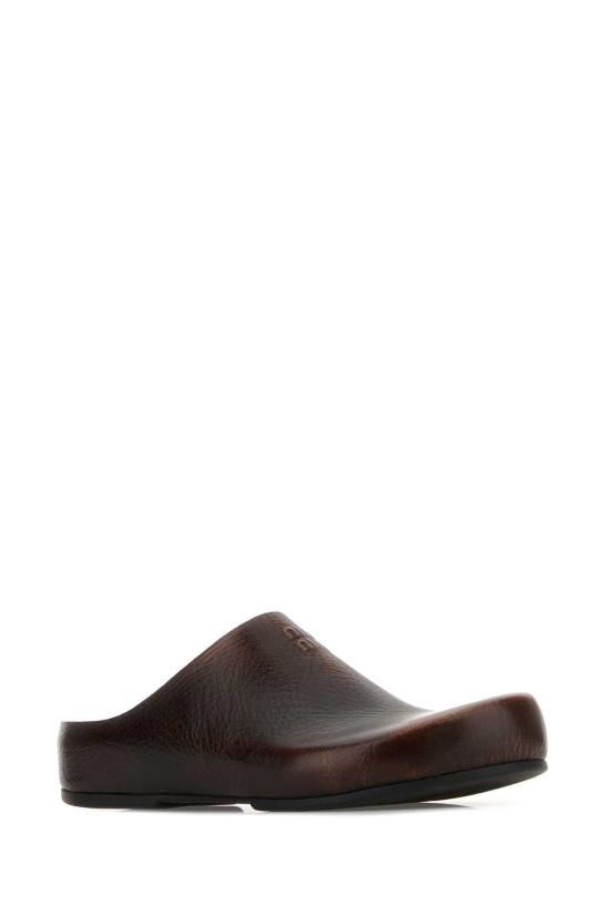 26SS 미우미우 위빙 레더 뮬 5R643EF0153ZMZ F0BW5 BROWN - MIU MIU