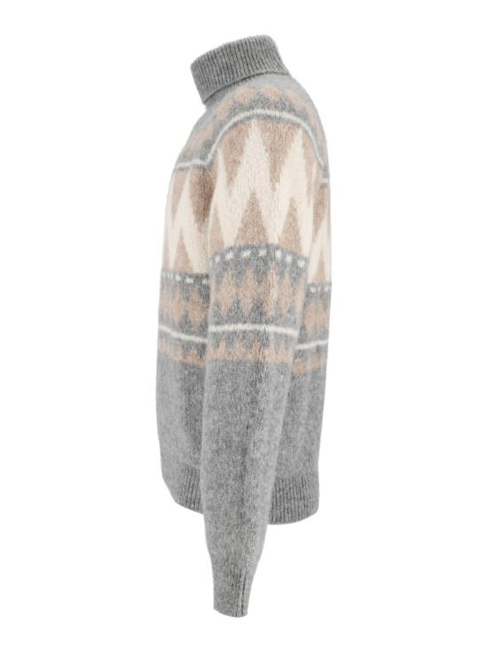 26FW 페세리코 니트웨어 R59579F05 G9249 Grey - PESERICO