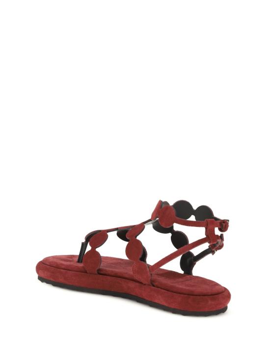 26SS 피에르하디 샌들 AGK2 CARMINE SUEDE CALF CARMINE - PIERRE HARDY