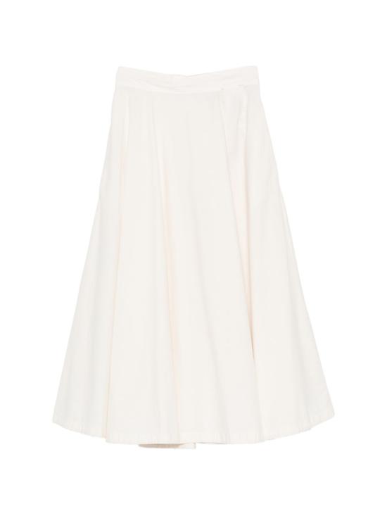 26SS 화이트샌드 미디 스커트 26SD90 17C04 WHITE