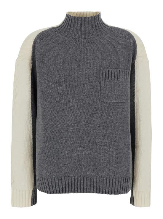 26FW 세미쿠튀르 터틀넥 Y6WH56X90 Grey