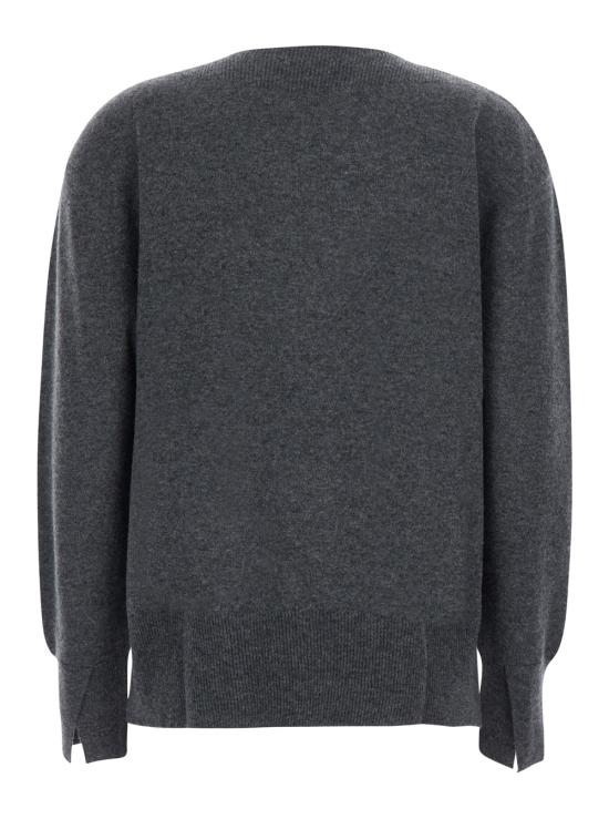 26FW 세미쿠튀르 긴팔 티셔츠 Y6WD03X90 Grey - SEMI-COUTURE