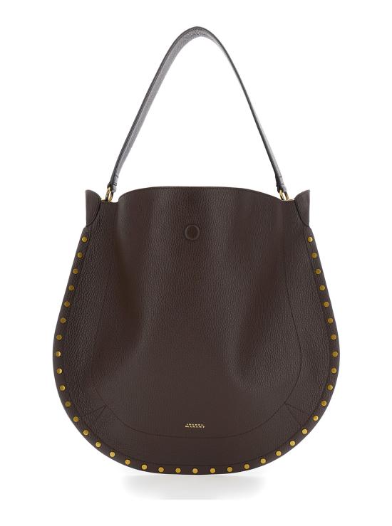 26FW 이자벨마랑 OSKAN 오스칸 문 숄더백 PP0200FAC3C22M50CF Brown