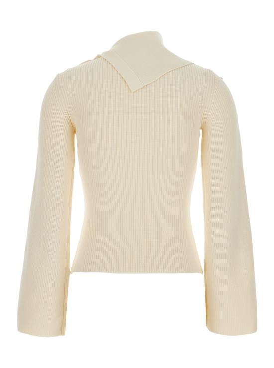 26FW 엘리자베타프랜치 긴팔 티셔츠 MK03S66E2193 White - ELISABETTA FRANCHI