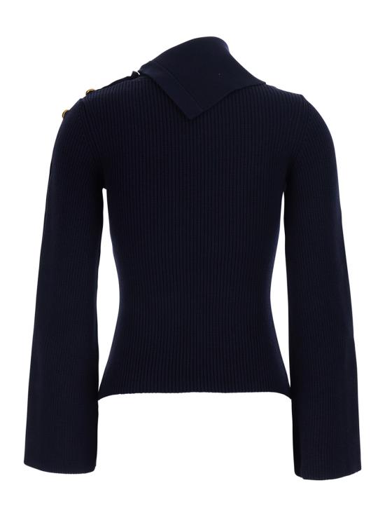26FW 엘리자베타프랜치 긴팔 티셔츠 MK03S66E2H88 Blu - ELISABETTA FRANCHI