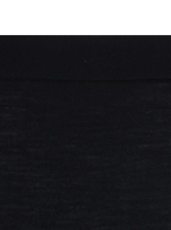 26FW 세미쿠튀르 롱 스커트 Y6WC61Y69 Black - SEMI-COUTURE