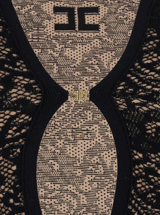26FW 엘리자베타프랜치 원피스 AM26Q66E2FR9 Black - ELISABETTA FRANCHI