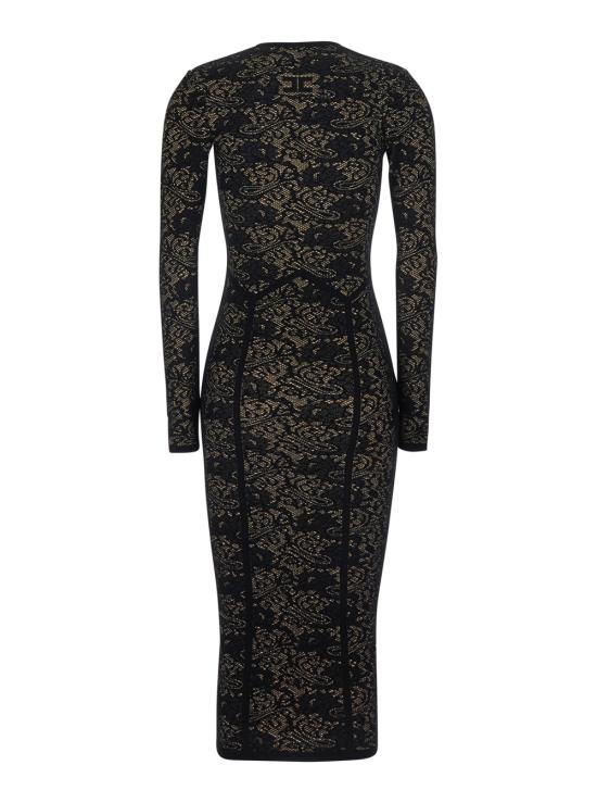 26FW 엘리자베타프랜치 원피스 AM26Q66E2FR9 Black - ELISABETTA FRANCHI