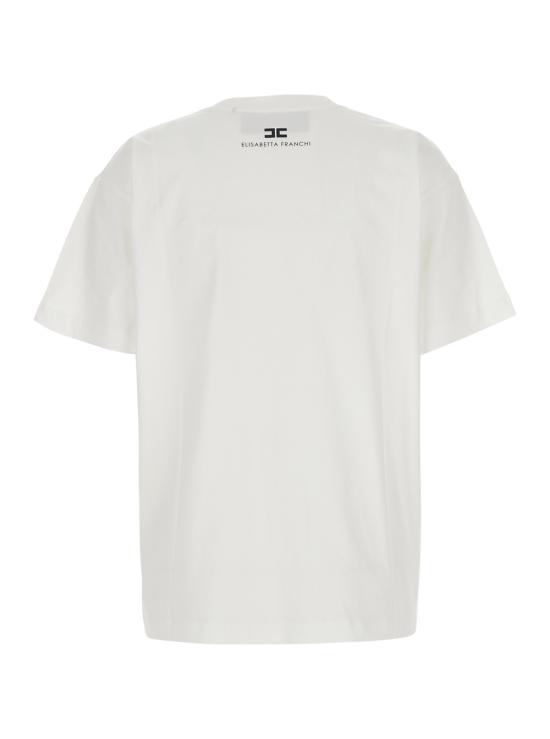 26FW 엘리자베타프랜치 탑 MA03A66E2270 White - ELISABETTA FRANCHI