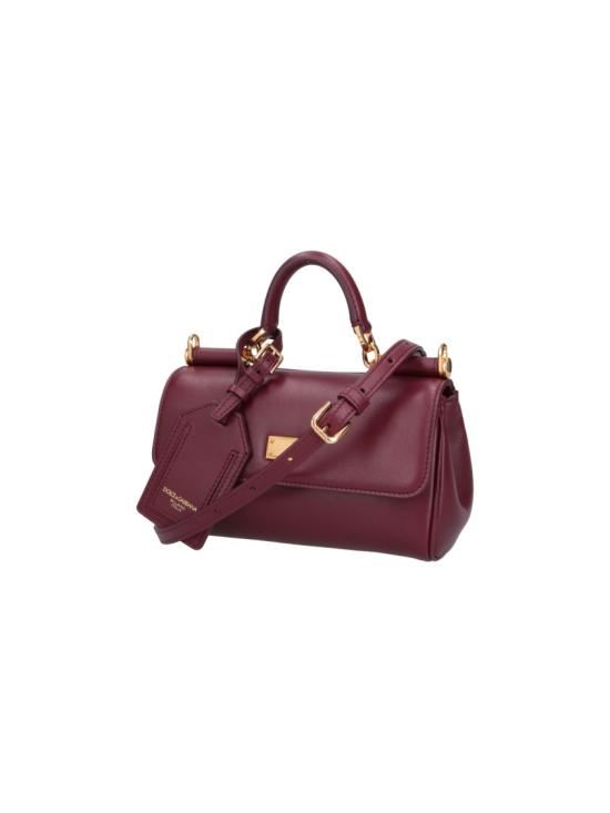  돌체앤가바나 마이 시실리 핸드백 BB7864 B732180346 Burgundy - DOLCE & GABBANA