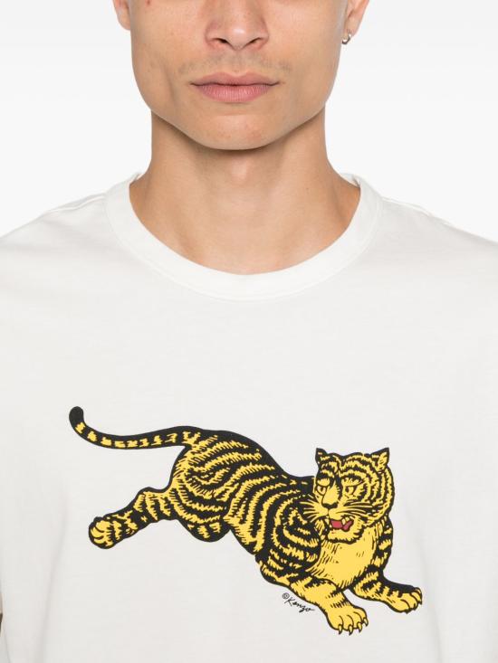 26FW 겐조 반팔 티셔츠 FG65TS165 4SG02 WHITE - KENZO