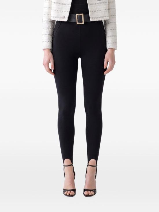 26FW 셀프 포트레이트 레깅스 AW26 174P B BLACK