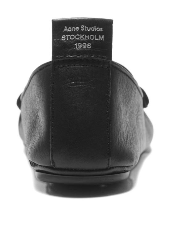 26FW 아크네 스튜디오 레더 페니 로퍼 AD0853 900 BLACK - ACNE STUDIOS