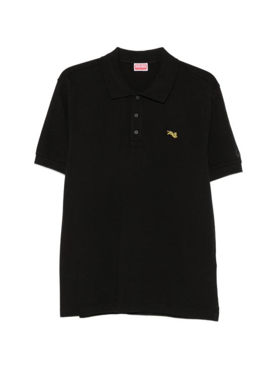 26FW 겐조 폴로 티셔츠 FG65PO159 4PU99J BLACK