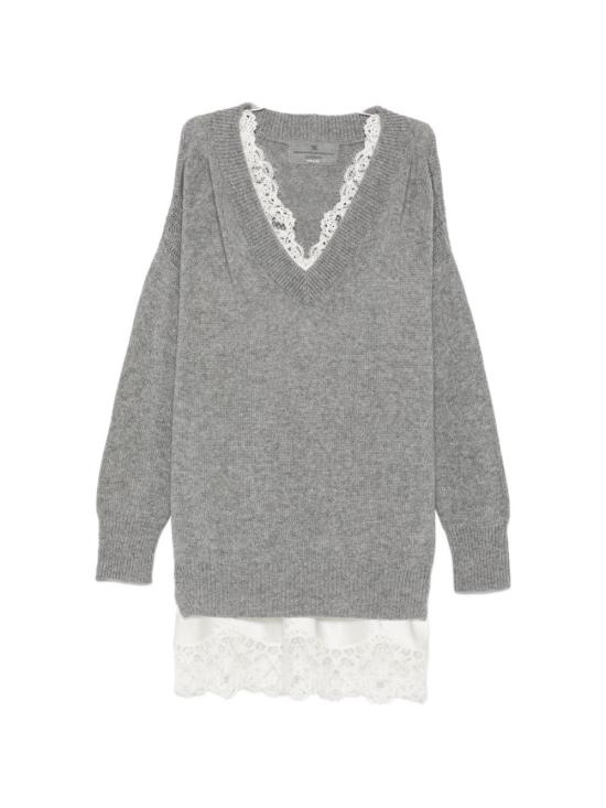 26FW 에르마노 설비노 숏 원피스 D495Q302APCS PYIN1704 GREY