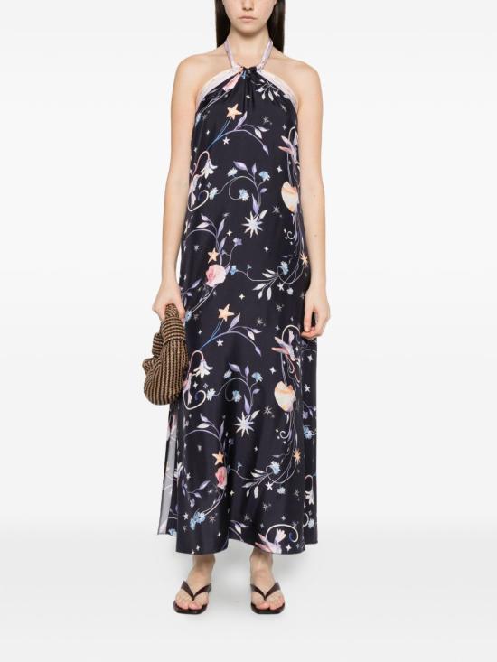 26SS 포르테포르테 롱 원피스 14923 MYDRESSMIDNIGHT NAVY - FORTE FORTE