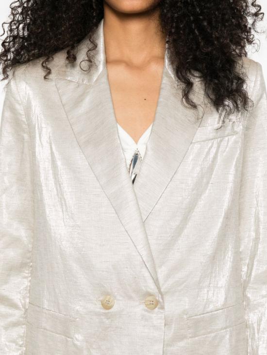 26SS 포르테포르테 수트 자켓 14804 MYJACKETLUCENTE SILVER - FORTE FORTE