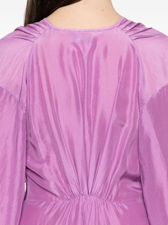 26SS 포르테포르테 롱 원피스 14863 MYDRESSBURLESQUE VIOLET - FORTE FORTE
