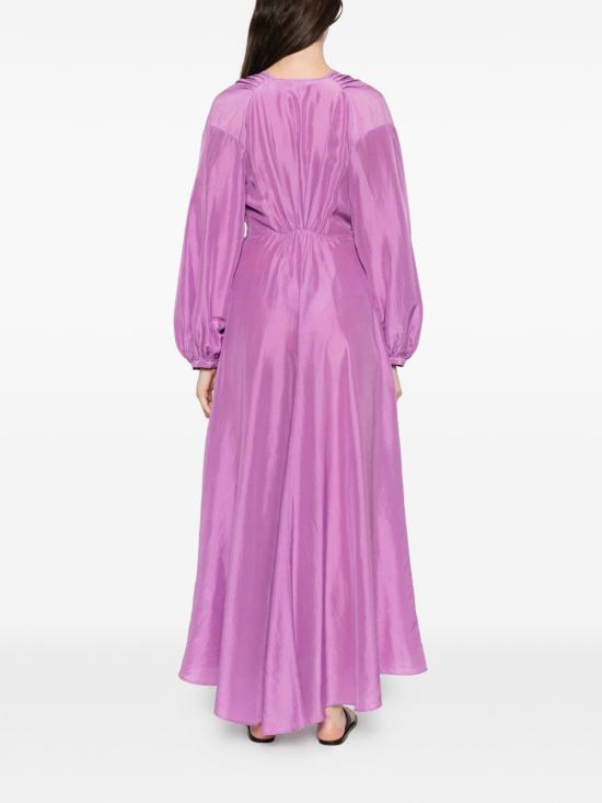 26SS 포르테포르테 롱 원피스 14863 MYDRESSBURLESQUE VIOLET - FORTE FORTE