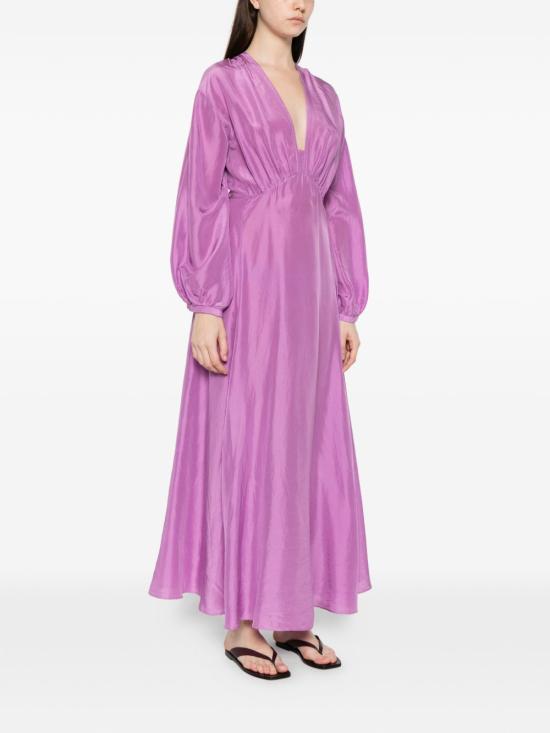 26SS 포르테포르테 롱 원피스 14863 MYDRESSBURLESQUE VIOLET - FORTE FORTE