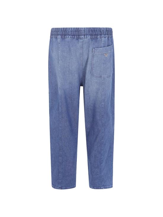 26FW 엠포리오 아르마니 스트레이트 팬츠 EM006615 AF27722MB001 NAVY - EMPORIO ARMANI