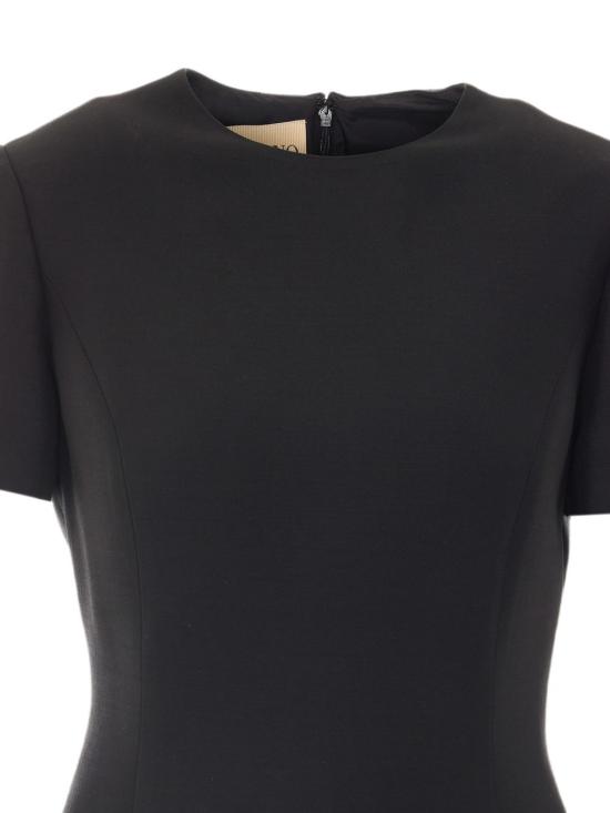 26FW 발렌티노 가라바니 숏 원피스 BVAL07 1CF0NO BLACK - VALENTINO GARAVANI