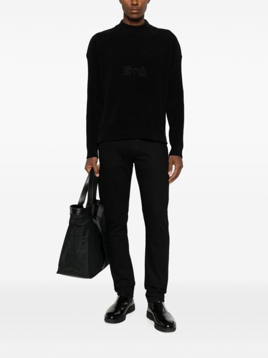 26FW 엠포리오 아르마니 데님 팬츠 EM005951 AF30120MC002 BLACK - EMPORIO ARMANI