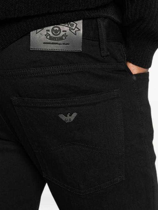 26FW 엠포리오 아르마니 데님 팬츠 EM005951 AF30120MC002 BLACK - EMPORIO ARMANI