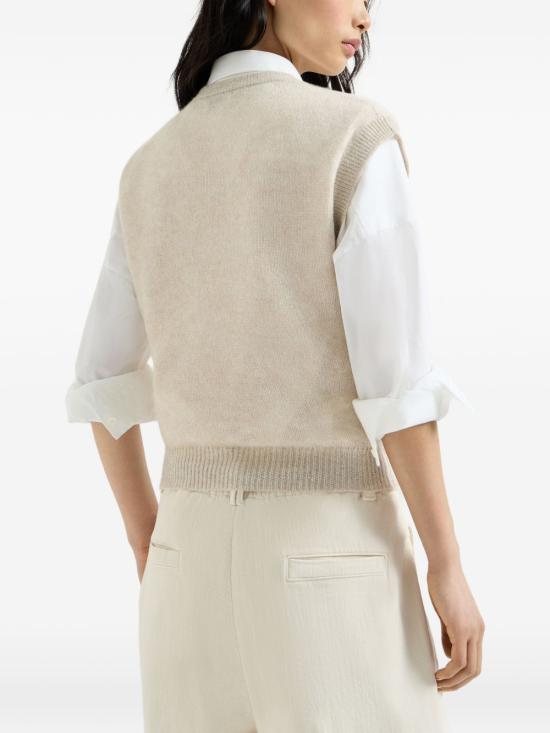 26FW 브루넬로 쿠치넬리 스웨터 MBG775530P C9179 AVORIO - BRUNELLO CUCINELLI