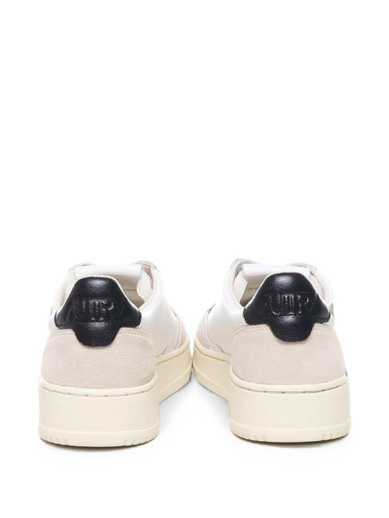 26FW 오트리 메달리스트 로우 레더 스니커즈 AULW LS21 BLACK - AUTRY