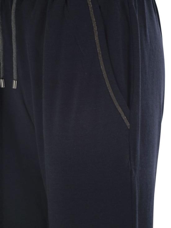 26FW 브루넬로 쿠치넬리 스트레이트 팬츠 MP828SB899 C8366 NAVY - BRUNELLO CUCINELLI