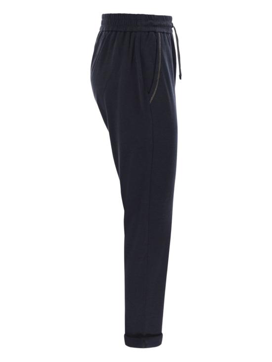 26FW 브루넬로 쿠치넬리 스트레이트 팬츠 MP828SB899 C8366 NAVY - BRUNELLO CUCINELLI