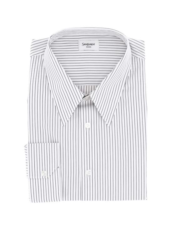 26FW 생로랑 긴팔 셔츠 867719 Y2O119787 White - SAINT LAURENT