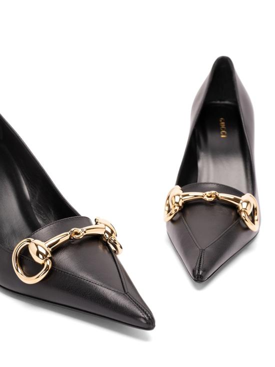 26FW 구찌 불바르 가죽 펌프스 875068 AAGOE1000 BLACK - GUCCI