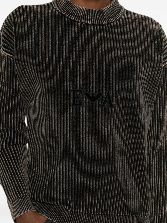 26FW 엠포리오 아르마니 스웨터 EM006450 AF29845F6008 BROWN - EMPORIO ARMANI